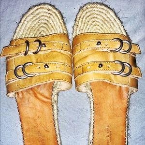 Rag & Bone Jules Espadrilles slide Leather Sandal